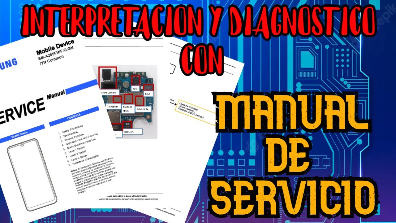 Como Usar Un MANUAL DE SERVICIO Para Diagnostico Y Reparacion | CLASE ...