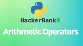 03-Arithmetic Operators | HackerRank Solution | StudyCodersDiary |