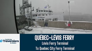 Société des traversiers du Québec Ferry Ride - Levis Ferry Terminal To Quebec City Ferry Terminal