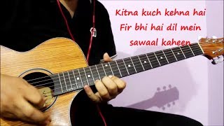 Aankhon Mein Teri Guitar Tabs & Chords Lesson | Om Shanti Om