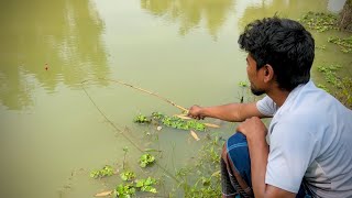 Hook Fishing 🎣🐟 Traditional Hook Fishing ~ Village Daily Life ( Part-647 )