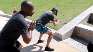 Miami Beach South Pointe Park Workout with Beat The Gym