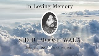 Tribute to Sidhu Moose Wala - Legends Never Die