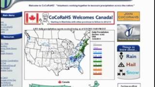 CoCoRaHS in Canada - short version