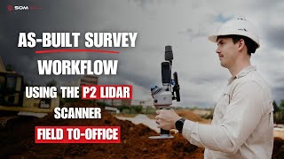 FJD Trion P2 Construction Site Scan | As-Built Survey Workflow from Field to Office