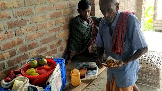 80 Years Old Man Selling Testy Masala Guava And Carambola Masala