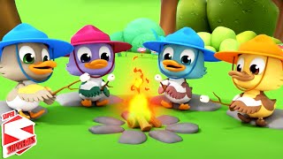 Five Little Ducks - Sing Along | Nursery Rhymes and Children Songs For Kids | Baby Song