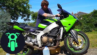 How to Flush and Change Engine Coolant (ZX6R)