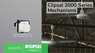 Clipsal 2000 Series Mechanisms