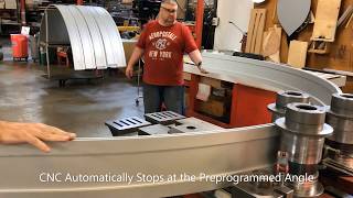 CNC Bender at Classic Exhibits | Aluminum Extrusion Bending