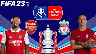 FIFA 23 | Arsenal vs Liverpool - The Emirates FA Cup Final - Full Gameplay PS5