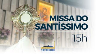 15h | Santa Missa com Benção do Santíssimo | Pe. Parron, CSsR - 13/02/2025