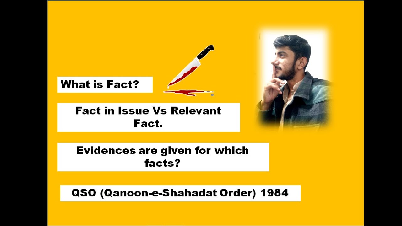 What Is Difference Between Facts In Issue And Relevant Facts| Article ...