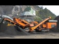 rockster r1100 closed circuit impactor asphalt