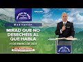 Meditación: Mirad que no desecheís al que habla, 11 de enero de 2021, Hno Álvaro Herrera - IDMJI