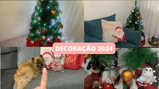 DECORANDO A  SALA PARA  O  NATAL 🎅