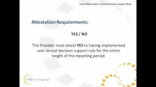 PART 5: Meaningful Use Core Measures 10 \u002611 - Allscripts Enterprise EHR
