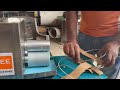 PAPER BAG HANDLE GUM PASTING MACHINE