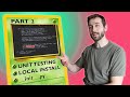 Unit Testing and pip install for a Python App