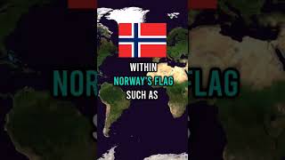 6 Country flags within Norway's flag #shorts #norway