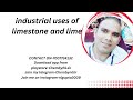 industrial uses of limestone and lime