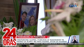 Asawa ng umano'y mastermind sa pagpatay sa mag-asawang online seller, sinampahan ng... | 24 Oras