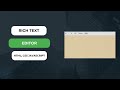 Build a Rich Text Editor with HTML, CSS, and JavaScript
