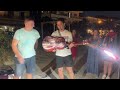 street artist transforms my guitar