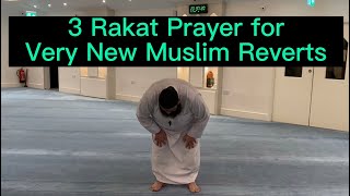 How to Pray 3 Rakat Prayer (Maghrib) for Very New Muslim Reverts