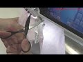 inserting a lace band with bernina presser foot 10 the edgestitch foot