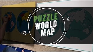 [VMI] Geography - Puzzle world map