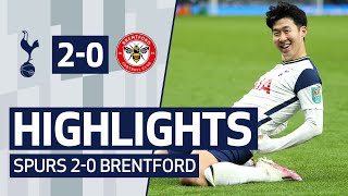 HIGHLIGHTS | SPURS 2-0 BRENTFORD | Tottenham Hotspur reach Carabao Cup final!