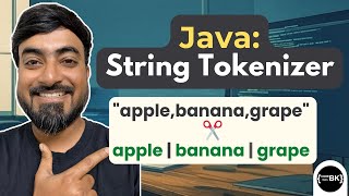 Java Program to Extract Tokens from a String Using a Delimiter