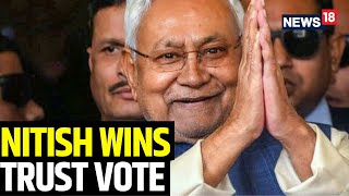 Bihar Floor Test LIVE:  Nitish Kumar Kumar Wins Trust Vote As Opposition Walks Out | N18L | News18