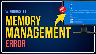 Fix Windows MEMORY MANAGEMENT Error || BLUE SCREEN || BSOD Error on Windows 11/10 [100% SOLVED]