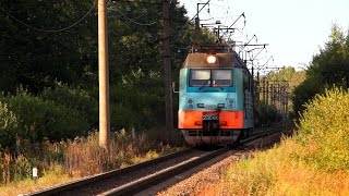 [RZD] 2ES4K-073 / 2ЭС4К-073, перегон Подберезье - Разъезд 64 км