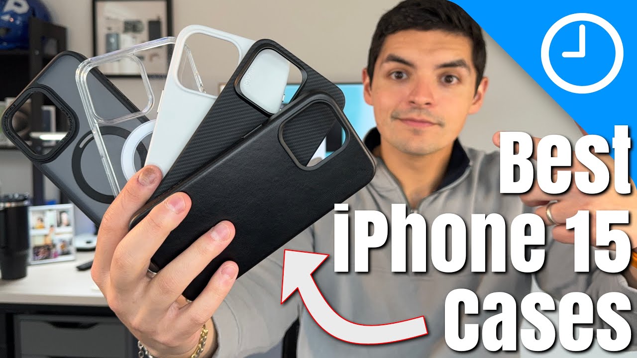 Top 5 Best IPhone 15 & 15 Pro Cases (Early Edition)! - YouTube