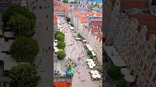 Gdansk #poland #gdansk #view #tourism #tower #explore #summer #panorama #people #amsterdam