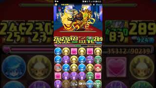 [パズドラ]（自身無課金編成）王妃の舞踊神殿 五階 【アシスト無效】