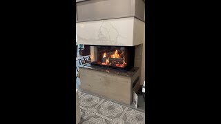 🔥 Experience Luxury with the Luxus Fireplace! 🔥