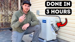 This Is Officially The EASIEST Mini Split To Install.