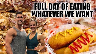 Full Day of Eating - Cheat Day - Eat Whatever We Want Day - Over 10,000 Calories Ep 2
