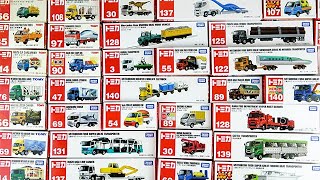 34 loaded Tomica cars unpacked! The history of loading various items is here!