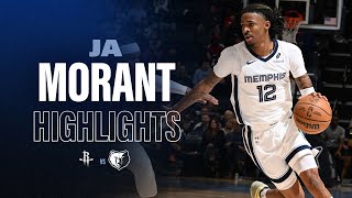 Ja Morant Highlights vs Houston Rockets