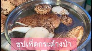 Mushroom Soup ซุปเห็ดกระด้างป่า แซ่บๆๆมาเบิ่งวิธีทำจ้า