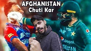 AFGHANISTAN Chuti Kar - Pakistan Vs Afghanistan | Mithi Mithi