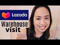 LAZADA WAREHOUSE visit in CABUYAO LAGUNA