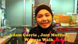 Adam Corrie Just Muffins Wangsa Walk