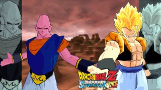 ドラゴンボールZ Sparking! METEOR【Wii (改造)】 ベジット（悟飯）吸収ブウ VS ゴジータ Super Buu - Vegetto Absorbed