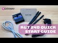 RUT240 Quick Start Guide - Gateway Electronic Components